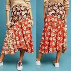 Farm Rio Anthropologie skirt